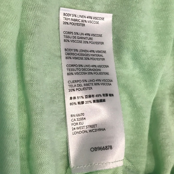 Free People Keep It Casual Queen Green Top. S - Picture 8 of 10